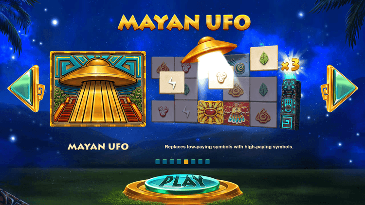 Mayan UFO image